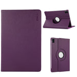 ENKAY HAT PRINCE For Xiaomi Redmi Pad Litchi Texture 360 Degree Rotating Stand Tablet Case Auto Sleep / Wake Function PU Leather + PC Cover