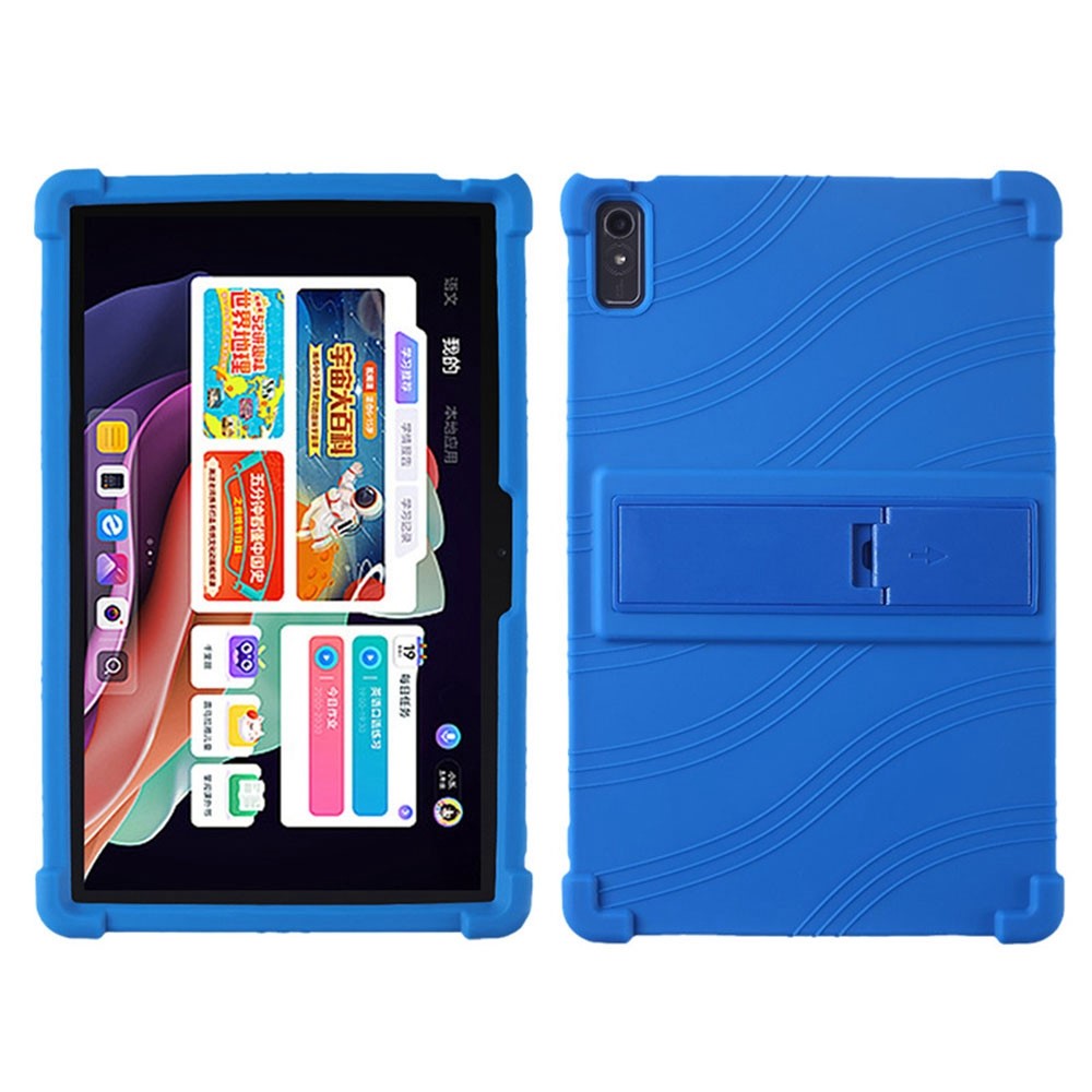 For Lenovo Tab P11 Gen 2 / Tab P11 2022 TB-350 Kickstand Tablet Case Soft Silicone Reinforced Four Corner Shockproof Cover