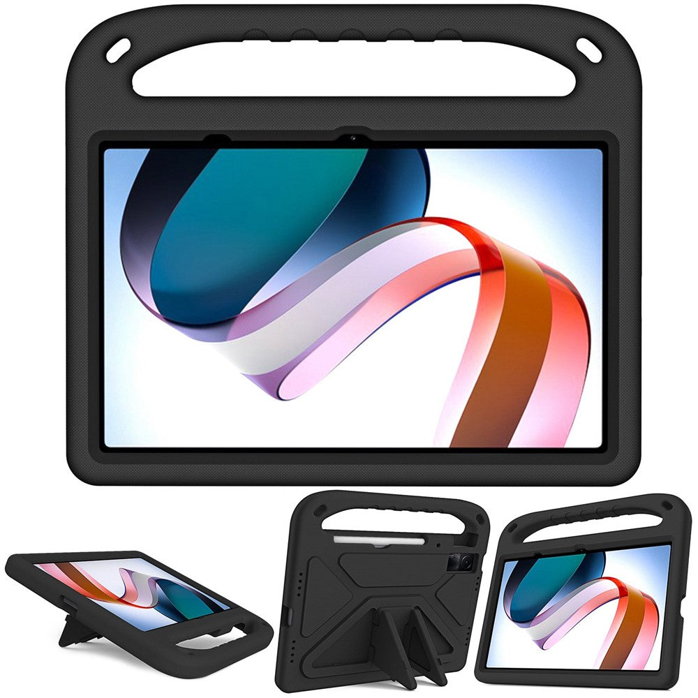 For Xiaomi Redmi Pad Drop-proof EVA Tablet Case Foldable Kickstand Portable Hand Grip Protective Cover