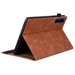 For Xiaomi Redmi Pad PU Leather Business Folio Stand Cover Elastic Band Wallet Full Protection Tablet Case with Pencil Holder