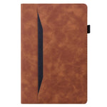 For Xiaomi Redmi Pad PU Leather Business Folio Stand Cover Elastic Band Wallet Full Protection Tablet Case with Pencil Holder