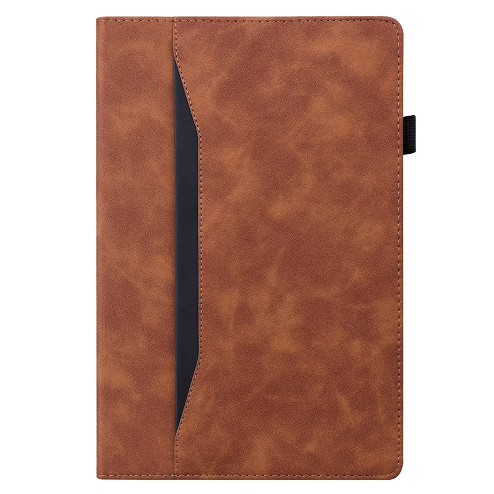 For Xiaomi Redmi Pad PU Leather Business Folio Stand Cover Elastic Band Wallet Full Protection Tablet Case with Pencil Holder