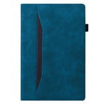For Lenovo Pad Pro 2022 / Tab P11 Pro Gen 2 Viewing Stand Business Folio Tablet Cover PU Leather Wallet Elastic Band Protective Case with Pencil Holder