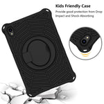 For Lenovo Tab P11 TB-J606F (11")  /  Tab P11 Plus Protective Kickstand Case Spider Web Texture Tablet Cover with Shoulder Strap