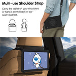 For Lenovo Tab P11 TB-J606F (11")  /  Tab P11 Plus Protective Kickstand Case Spider Web Texture Tablet Cover with Shoulder Strap