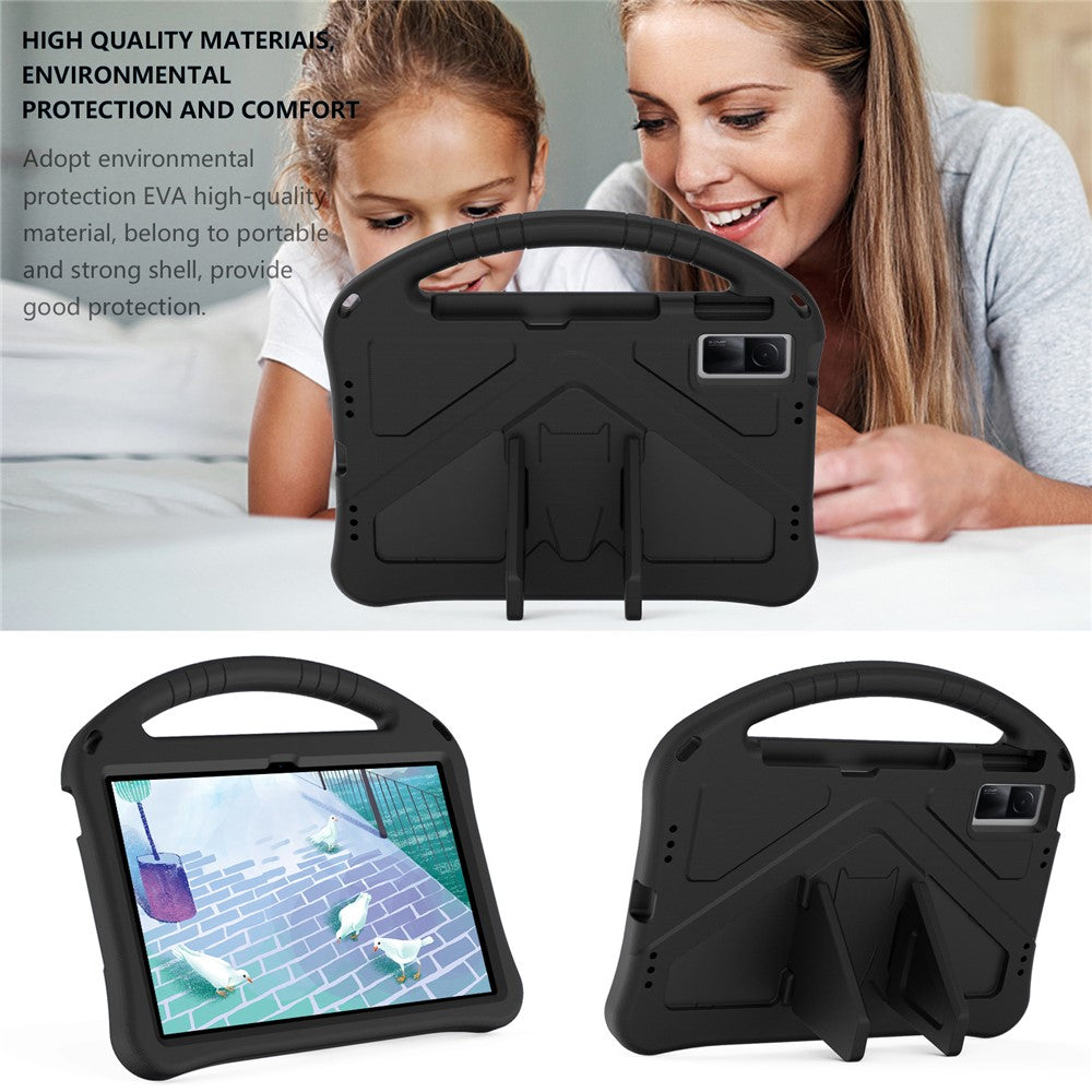 For Xiaomi Redmi Pad / Oppo Pad / Huawei MatePad 10.4 (2020) / (2022) / Honor V6 Case EVA Tablet Cover with Ergonomic Handle and Foldable Kickstand