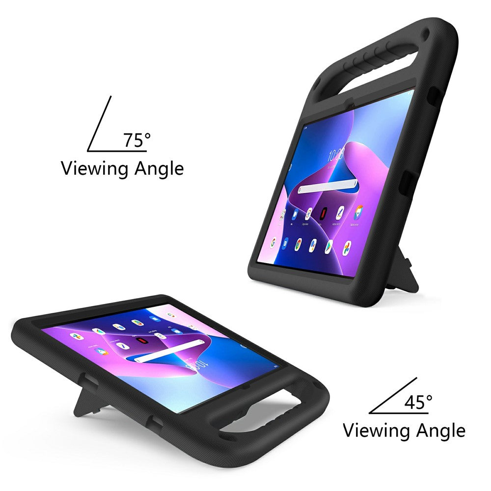 Lenovo Tab M10 Plus (3:e generationen) / Xiaoxin Pad 2022 10,6 tums fallskyddande EVA-surfplatta, stöd, handgrepp, reptåligt bärbart surfplattaskydd