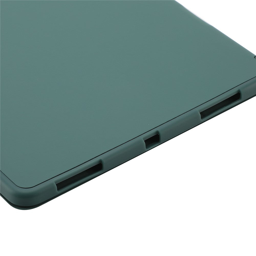 Til iPad Pro 11 (2022) / (2021) / (2020) / (2018) Tri-fold stander, hudvenligt PU-læder tabletcover, stødsikkert med automatisk tænd/sluk-funktion og penneholder