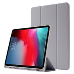 Til iPad Pro 11 (2022) / (2021) / (2020) / (2018) Tri-fold stander, hudvenligt PU-læder tabletcover, stødsikkert med automatisk tænd/sluk-funktion og penneholder