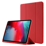 Til iPad Pro 11 (2022) / (2021) / (2020) / (2018) Tri-fold stander, hudvenligt PU-læder tabletcover, stødsikkert med automatisk tænd/sluk-funktion og penneholder