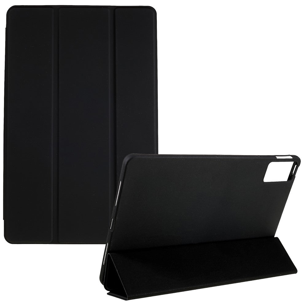 For Xiaomi Redmi Pad PU Leather Tri-fold Stand Auto Wake / Sleep Cover Honeycomb Heat Dissipation Tablet Case