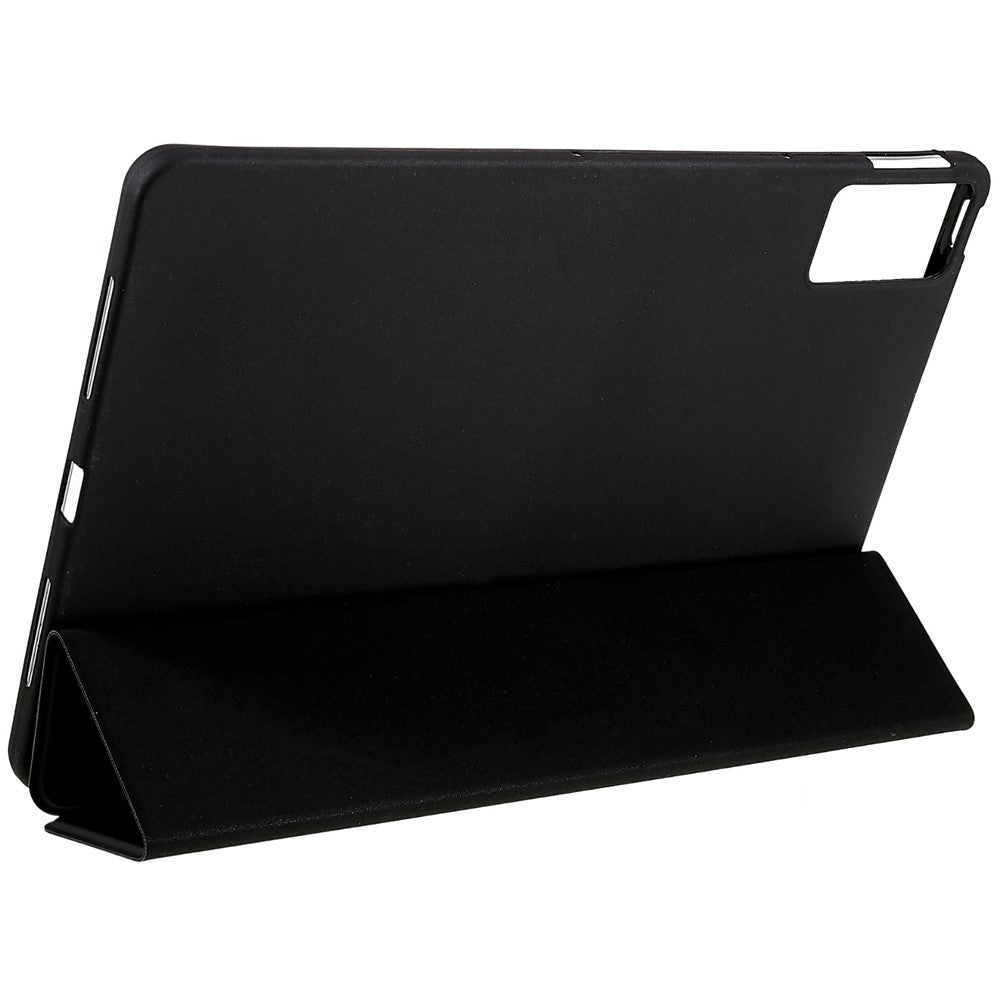 For Xiaomi Redmi Pad PU Leather Tri-fold Stand Auto Wake / Sleep Cover Honeycomb Heat Dissipation Tablet Case