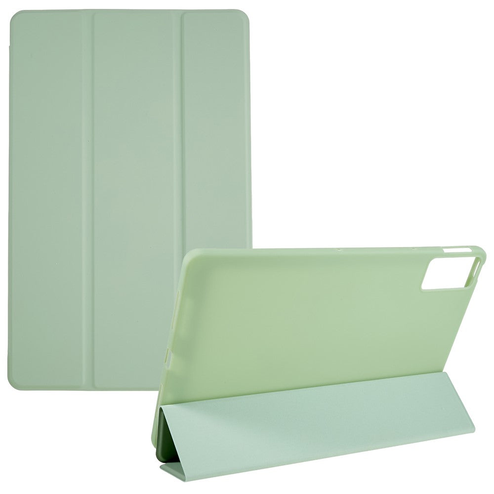 For Xiaomi Redmi Pad PU Leather Tri-fold Stand Auto Wake / Sleep Cover Honeycomb Heat Dissipation Tablet Case