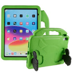 For iPad Air 11 (2026) / (2025) / (2024) Foldable Thumb Kickstand EVA Tablet Case Fall Protection Cover with Handle