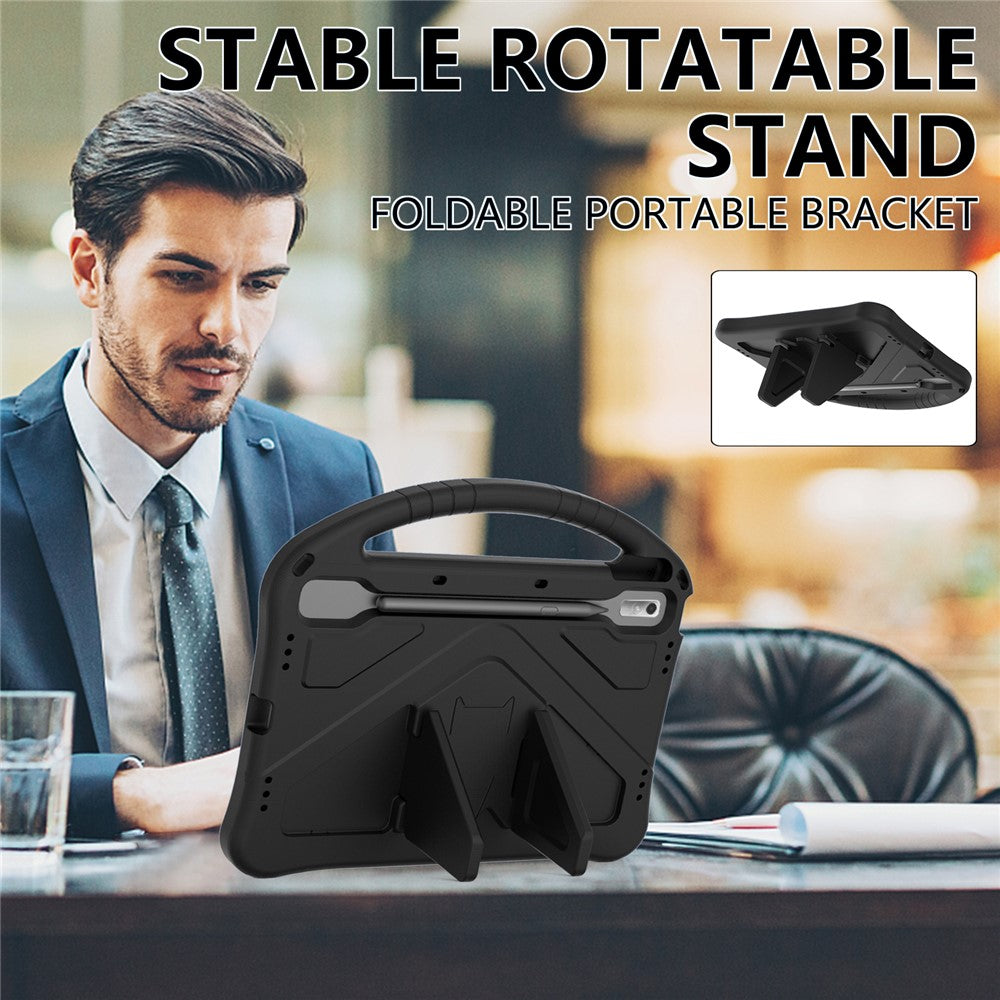 Tablet Case for Lenovo Tab P11 Pro Gen 2, Case EVA Tablet Cover with Ergonomic Handle and Foldable Kickstand