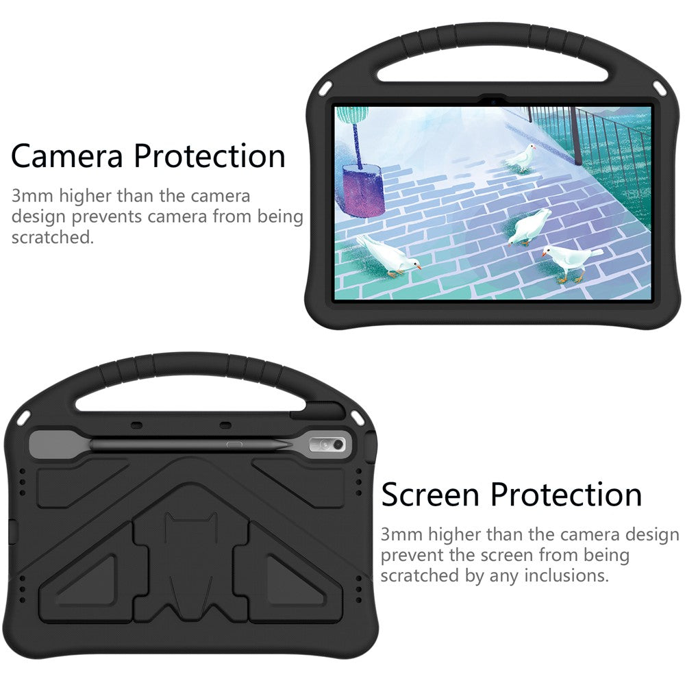 Tablet Case for Lenovo Tab P11 Pro Gen 2, Case EVA Tablet Cover with Ergonomic Handle and Foldable Kickstand