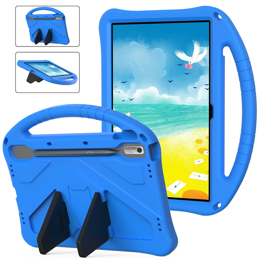 Tablet Case for Lenovo Tab P11 Pro Gen 2, Case EVA Tablet Cover with Ergonomic Handle and Foldable Kickstand