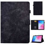 Tabletcover til Huawei Enjoy Tablet 2 / MatePad T 10 9,7 tommer / T 10S 10,1 tommer / Honor Pad 6 10,1 tommer / Pad X6 9,7 tommer med sommerfugleblomstermønster, PU-læder, stativ og kortholder