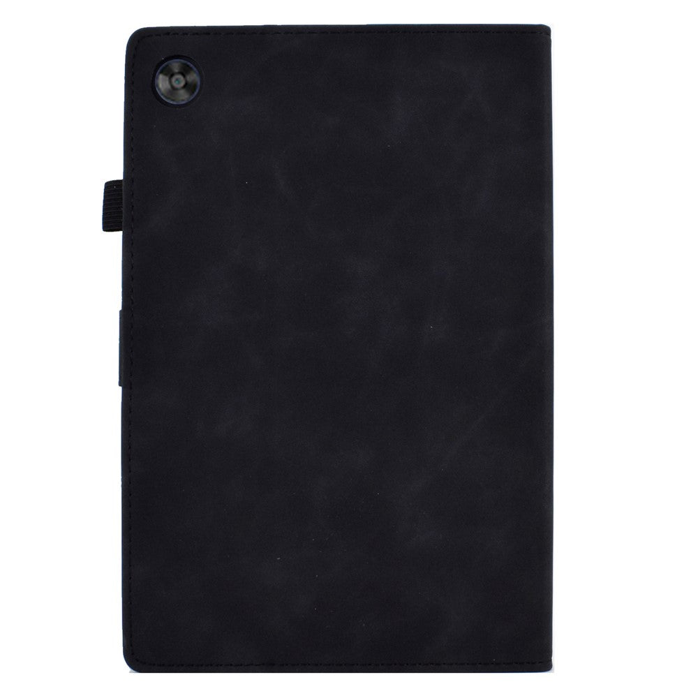 Tabletcover til Huawei Enjoy Tablet 2 / MatePad T 10 9,7 tommer / T 10S 10,1 tommer / Honor Pad 6 10,1 tommer / Pad X6 9,7 tommer med sommerfugleblomstermønster, PU-læder, stativ og kortholder