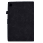 For Lenovo Tab M10 Plus TB-X606F Butterfly Flower Pattern Imprinted PU Leather Folio Case Stitching Line Card Holder Stand Smart Tablet Cover