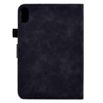 For Lenovo Tab P11 / J606F Butterfly Flower Pattern Imprinted PU Leather Stitching Line  Smart Tablet Cover with Card Holder Stand Shockproof Case