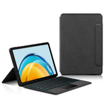For Huawei MatePad SE 10.4-inch Leather Case + Touchpad Bluetooth-compatible Keyboard with Backlit