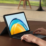For Huawei MatePad SE 10.4-inch Leather Case + Touchpad Bluetooth-compatible Keyboard with Backlit