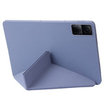 For Xiaomi Redmi Pad Folio Stand Deformable Silicone + PU Leather Smart Tablet Cover with Auto Wake / Sleep Function