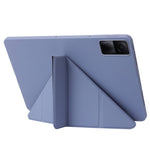 For Xiaomi Redmi Pad Folio Stand Deformable Silicone + PU Leather Smart Tablet Cover with Auto Wake / Sleep Function
