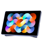 For Xiaomi Redmi Pad Folio Stand Deformable Silicone + PU Leather Smart Tablet Cover with Auto Wake / Sleep Function