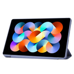 For Xiaomi Redmi Pad Folio Stand Deformable Silicone + PU Leather Smart Tablet Cover with Auto Wake / Sleep Function