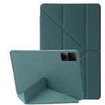 For Xiaomi Redmi Pad Folio Stand Deformable Silicone + PU Leather Smart Tablet Cover with Auto Wake / Sleep Function