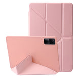 For Xiaomi Redmi Pad Folio Stand Deformable Silicone + PU Leather Smart Tablet Cover with Auto Wake / Sleep Function