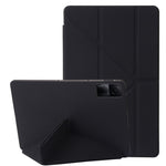 For Xiaomi Redmi Pad Folio Stand Deformable Silicone + PU Leather Smart Tablet Cover with Auto Wake / Sleep Function