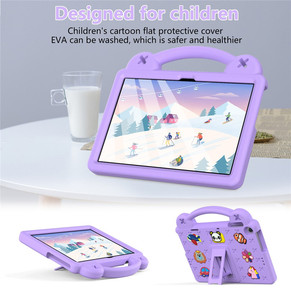 For Lenovo Tab M10 (Gen 3) Drop-proof EVA Protective Tablet Cover Anti-scratch Tablet Case with Kickstand