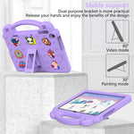 For Lenovo Tab M10 (Gen 3) Drop-proof EVA Protective Tablet Cover Anti-scratch Tablet Case with Kickstand