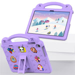 For Lenovo Tab M10 (Gen 3) Drop-proof EVA Protective Tablet Cover Anti-scratch Tablet Case with Kickstand
