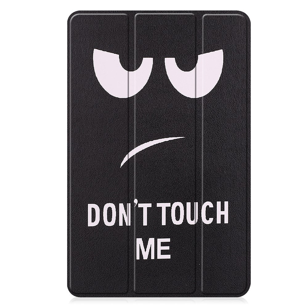 For Huawei MatePad SE 10.4-inch Trifold Stand Auto Sleep / Wake Tablet Cover Pattern Printing PU Leather Folio Anti-scratch Tablet Case