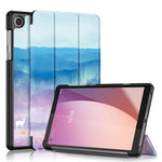 For Lenovo Tab M8 (4th Gen) 2024 TB-301XU / M8 (4th Gen) 2023 TB-300FU Tri-Fold Stand Tablet PU Leather Cover