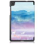 For Lenovo Tab M8 (4th Gen) 2024 TB-301XU / M8 (4th Gen) 2023 TB-300FU Tri-Fold Stand Tablet PU Leather Cover