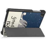 Tri-Fold Stand for Lenovo Tab M8 (4th Gen) 2024 TB-301XU / M8 (4th Gen) 2023 TB-300FU Pattern Printing PU Leather Tablet Cover