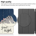 Tri-Fold Stand for Lenovo Tab M8 (4th Gen) 2024 TB-301XU / M8 (4th Gen) 2023 TB-300FU Pattern Printing PU Leather Tablet Cover