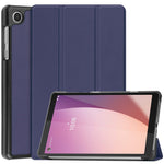 PU Leather Tablet Case for Lenovo Tab M8 (4th Gen) 2024 TB-301XU / M8 (4th Gen) 2023 TB-300FU Tri-Fold Stand Protective Tablet Cover