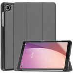 PU Leather Tablet Case for Lenovo Tab M8 (4th Gen) 2024 TB-301XU / M8 (4th Gen) 2023 TB-300FU Tri-Fold Stand Protective Tablet Cover