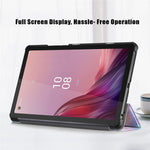 Tablet Leather Case for Lenovo Tab M9 TB-310FU , Tri-fold Stand Pattern Printing Tablet Cover with Auto Wake / Sleep