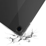 Lenovo Tab M10 Plus (3:e generationen) / Xiaoxin Pad 2022 10,6 tums skyddande surfplatta, förstärkta hörn, mjukt TPU, reptåligt transparent surfplattaskal