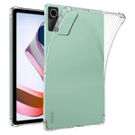 For Xiaomi Redmi Pad Soft TPU Tablet Case Reinforced Corners Anti-drop Transparent Tablet Cover