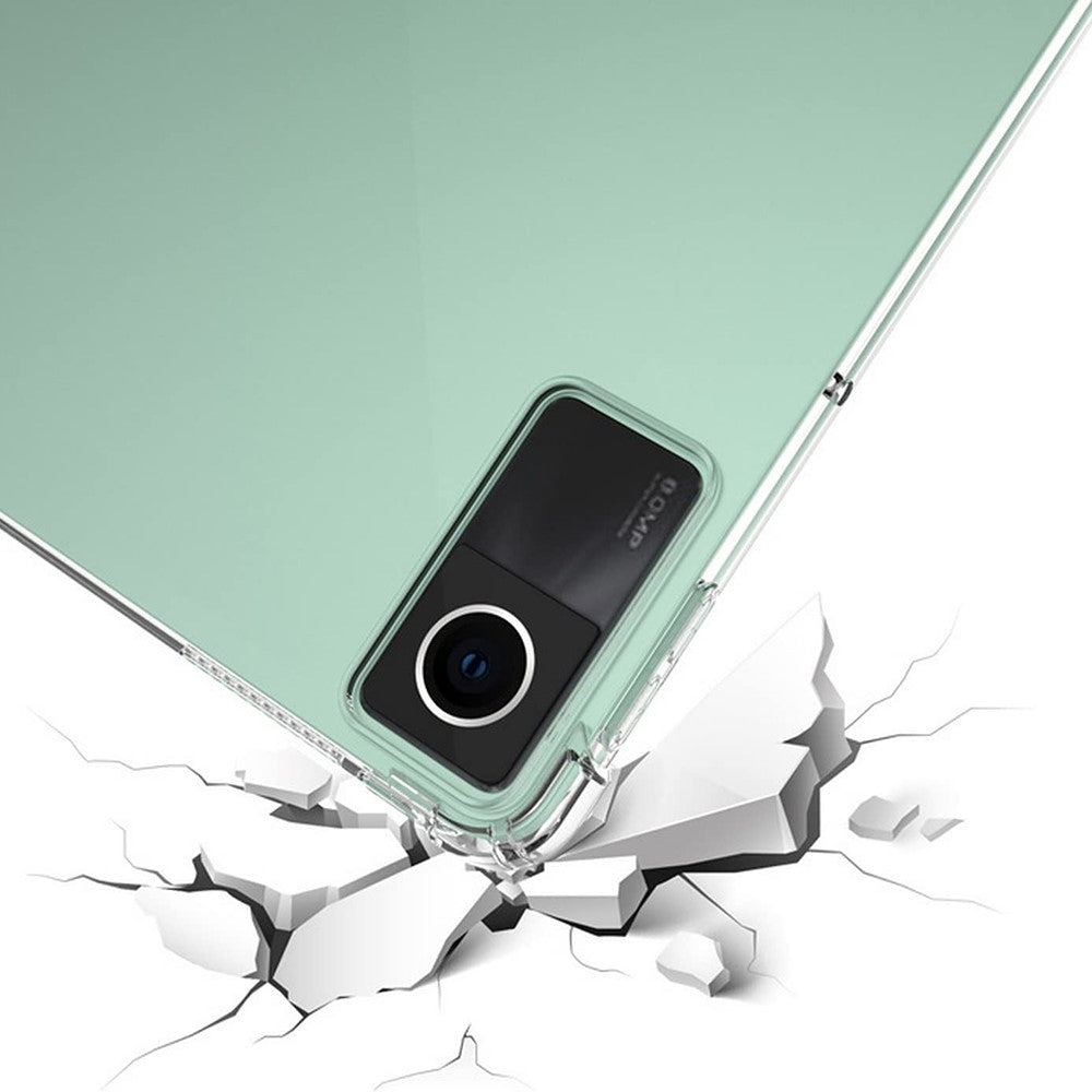 For Xiaomi Redmi Pad Soft TPU Tablet Case Reinforced Corners Anti-drop Transparent Tablet Cover