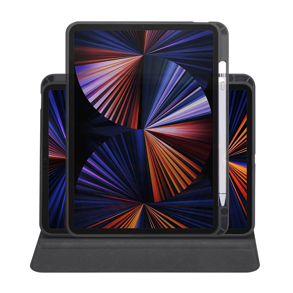 iPad Air 11 (2026) / (2025) / (2024) / Pro 11 (2020) / (2021) / (2022) / Air (2022) / (2020) tabletetu i PU-læder med stativ