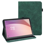 For Lenovo Tab M9 TB-310FU Flower Imprinting Tablet Cover PU Leather Stand Wallet Protective Case